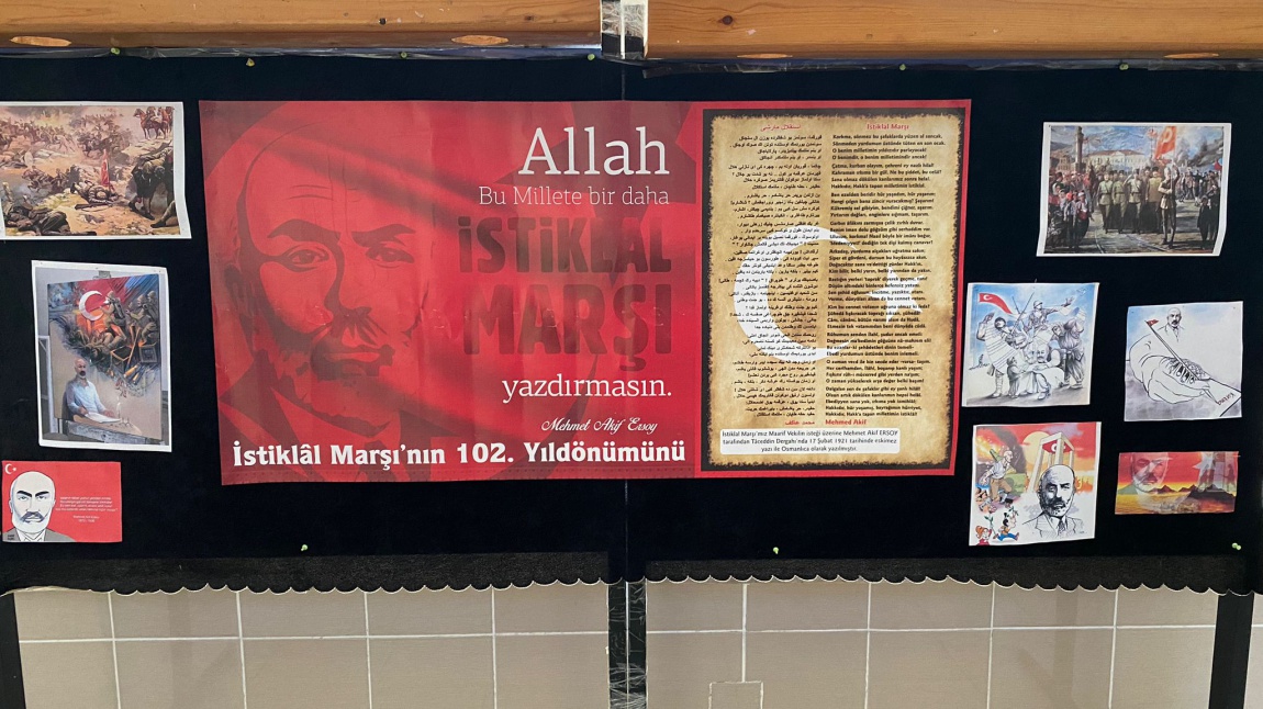 12 Mart İstiklal Marşı'nın Milli Marşımız Olarak Kabul Edilişinin 1012.Yıl Dönümü